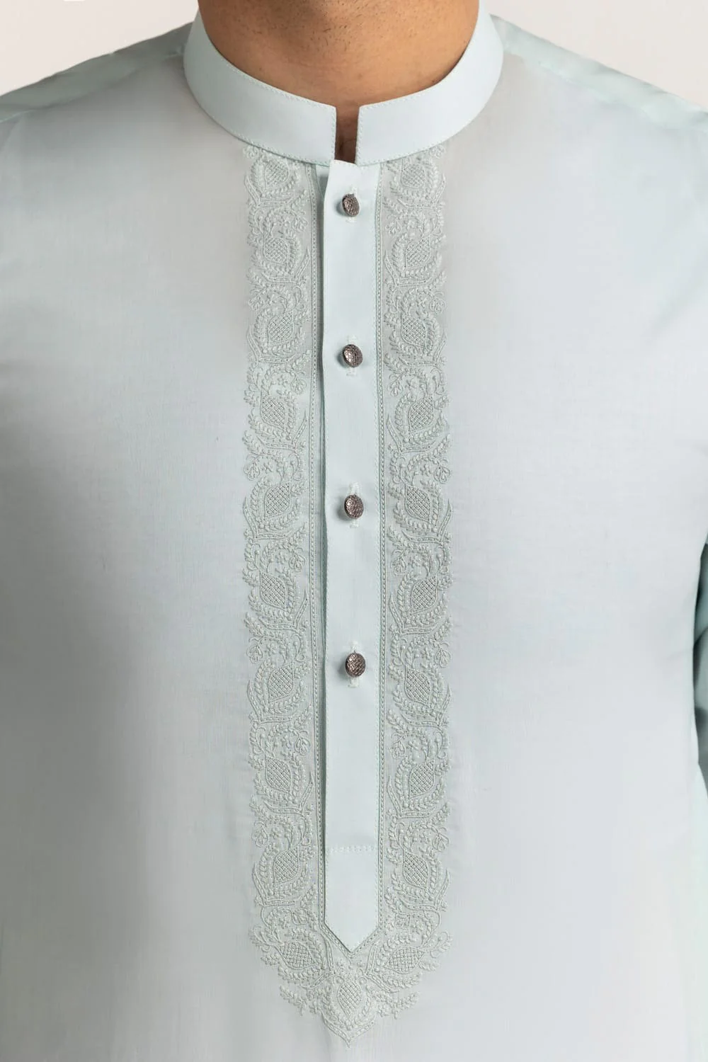 Embroidered Collection FD C001 Unstitched Fabric Cotton with Gift Box - Image 22