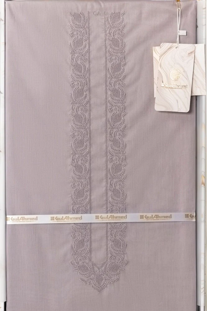 Embroidered Collection FD C001 Unstitched Fabric Cotton with Gift Box - Image 23