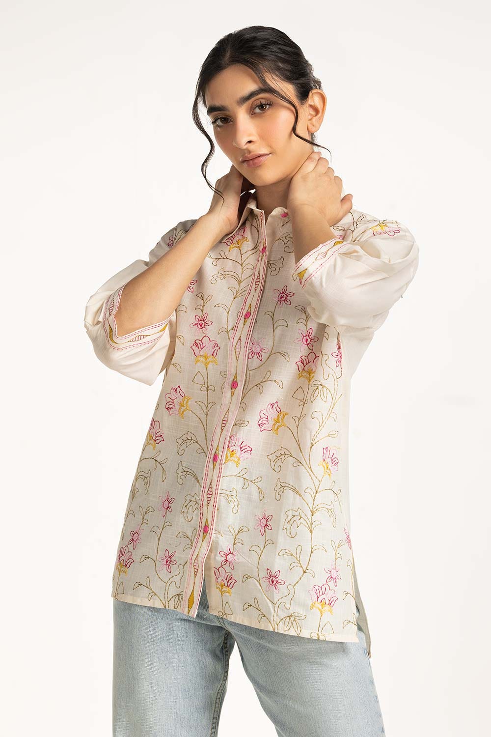 Embroidered shirt - Image 6