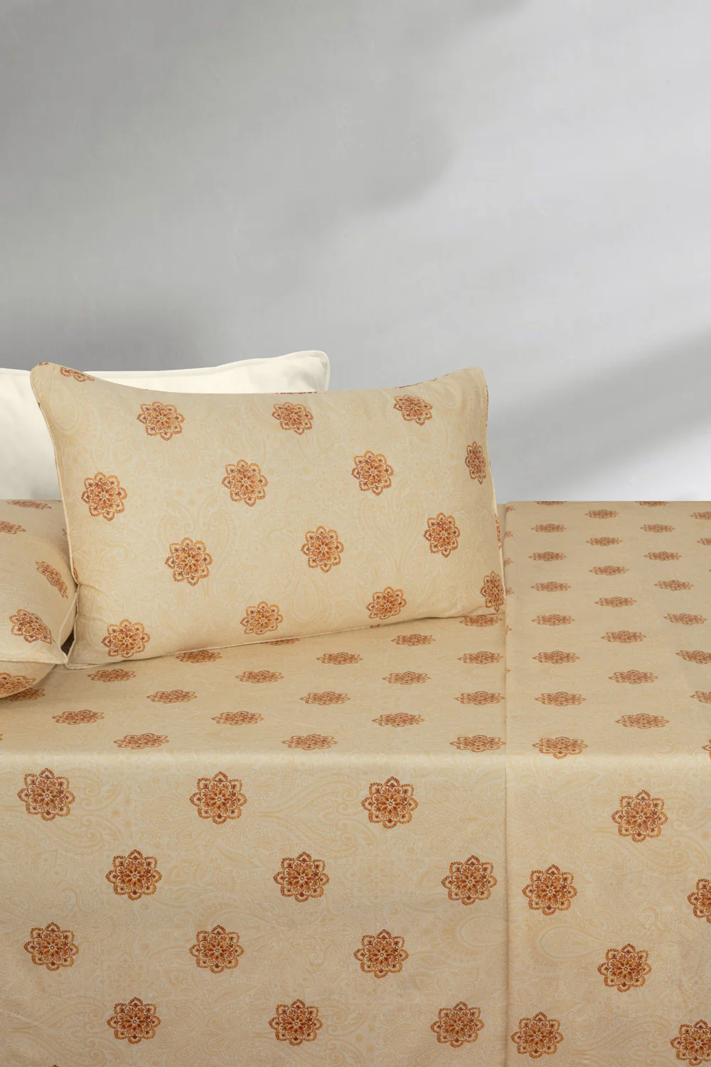 Ethnic Gold T-300 Bed Sheet Set - Image 2