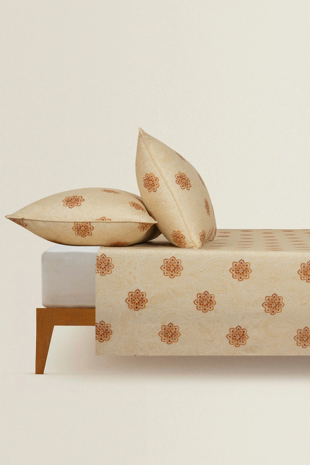 Ethnic Gold T-300 Bed Sheet Set - Image 3