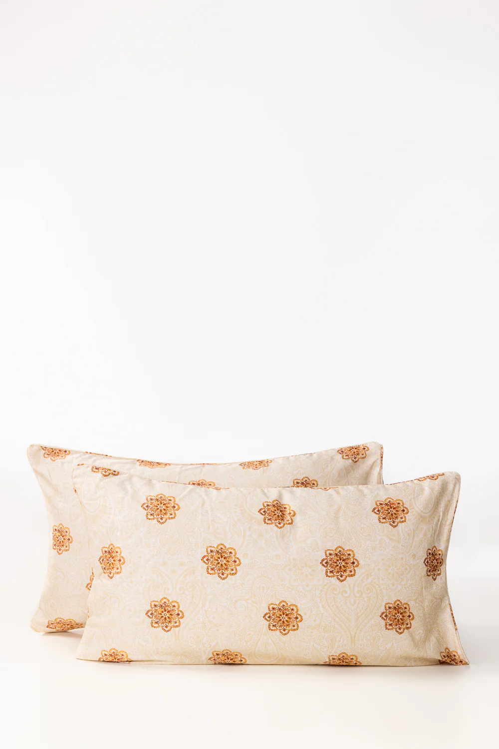 Ethnic Gold T-300 Pillow Cover Set