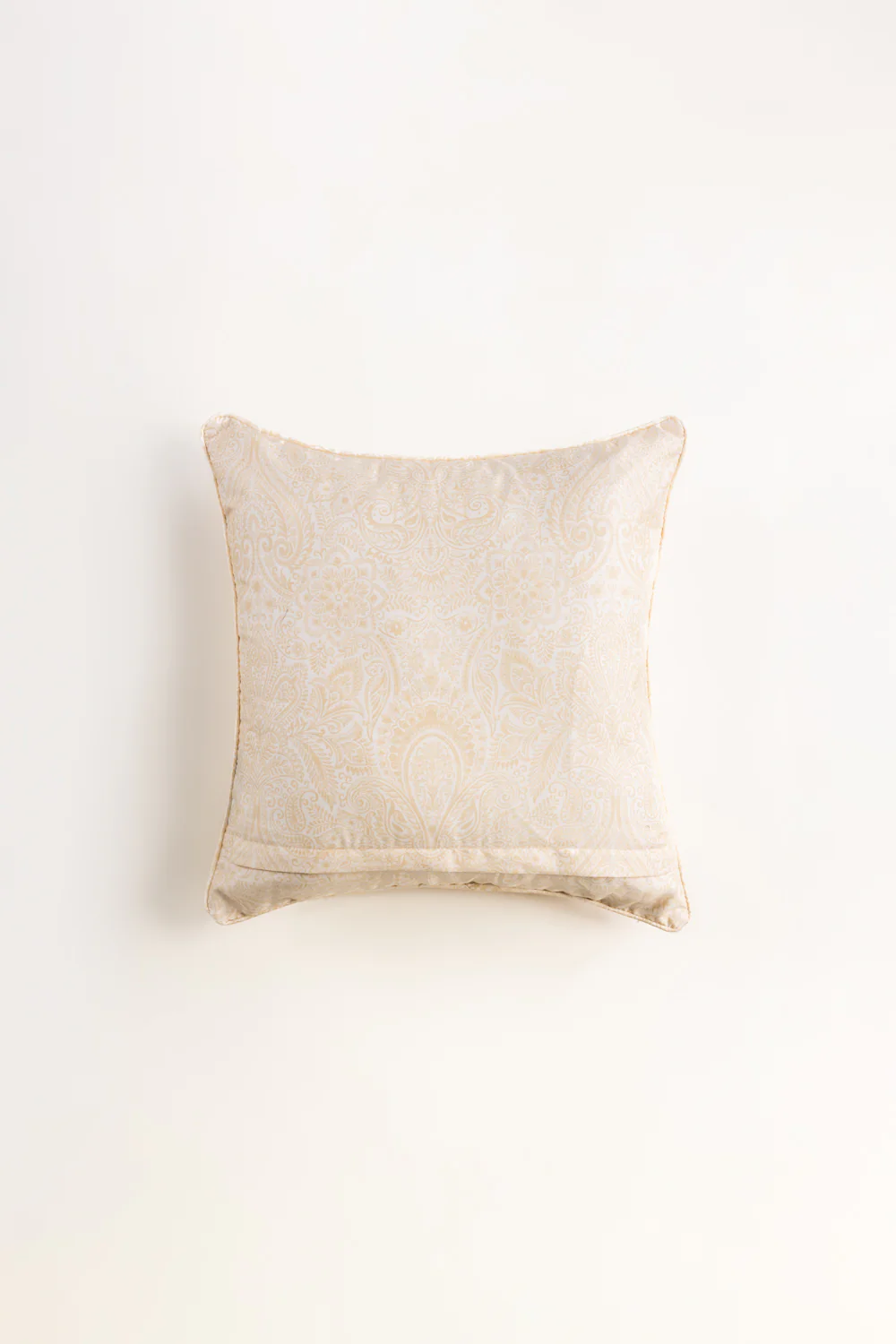 Ethnic Gold T-300 Square Cushion Cover - Image 3