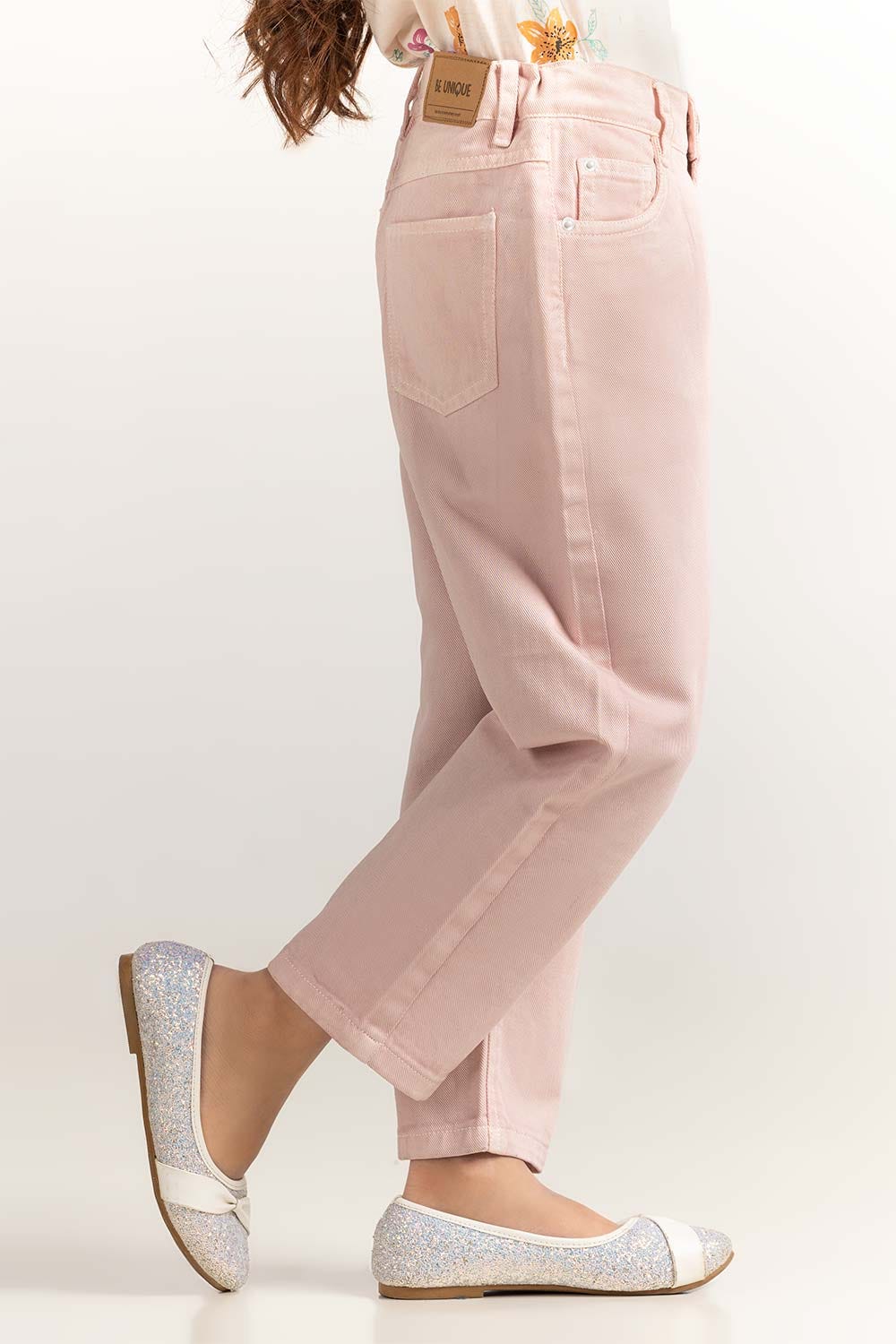 Evening Sand Junior Girl Non Denim Basic Trouser - Image 2