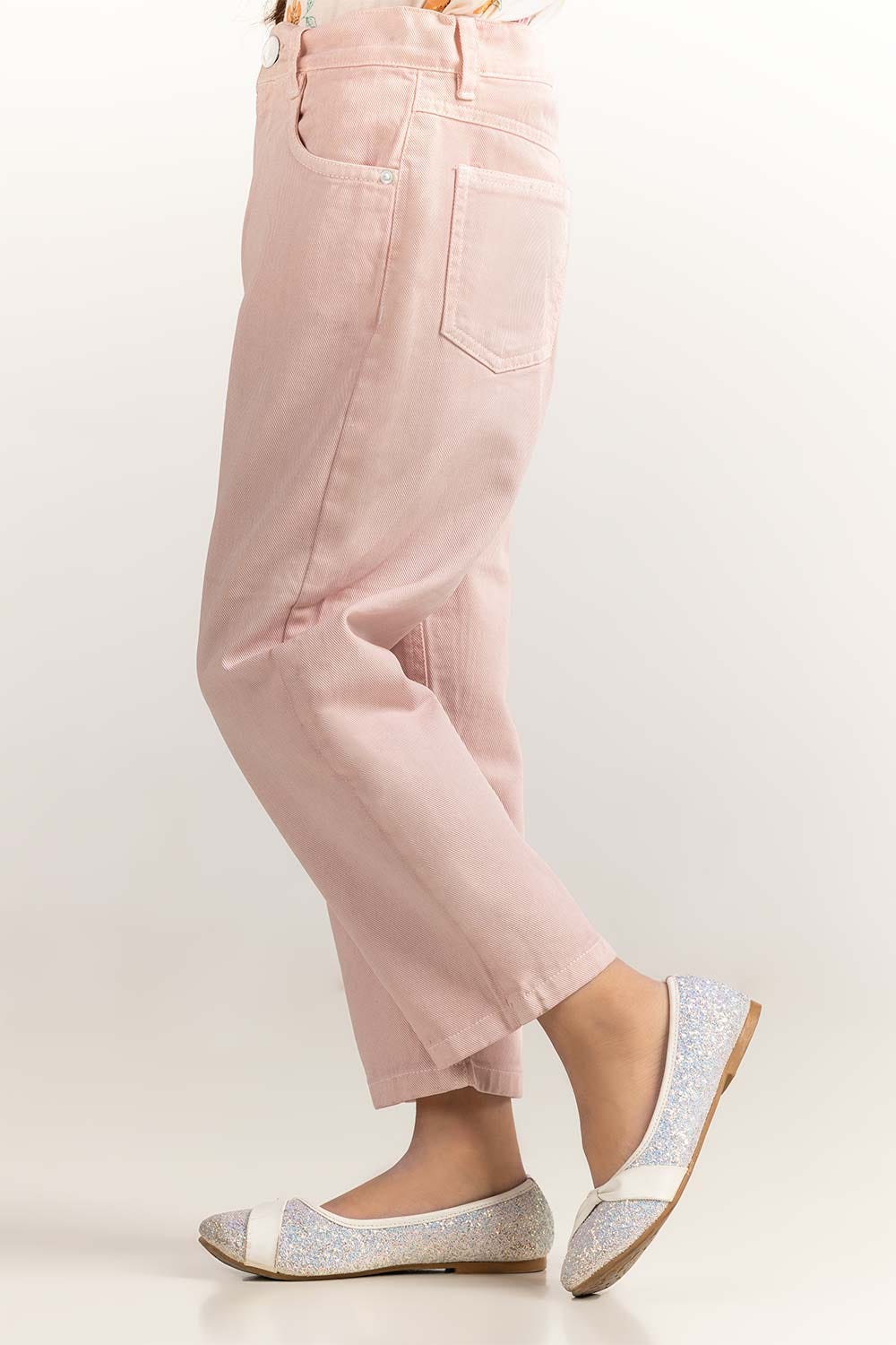 Evening Sand Junior Girl Non Denim Basic Trouser - Image 3