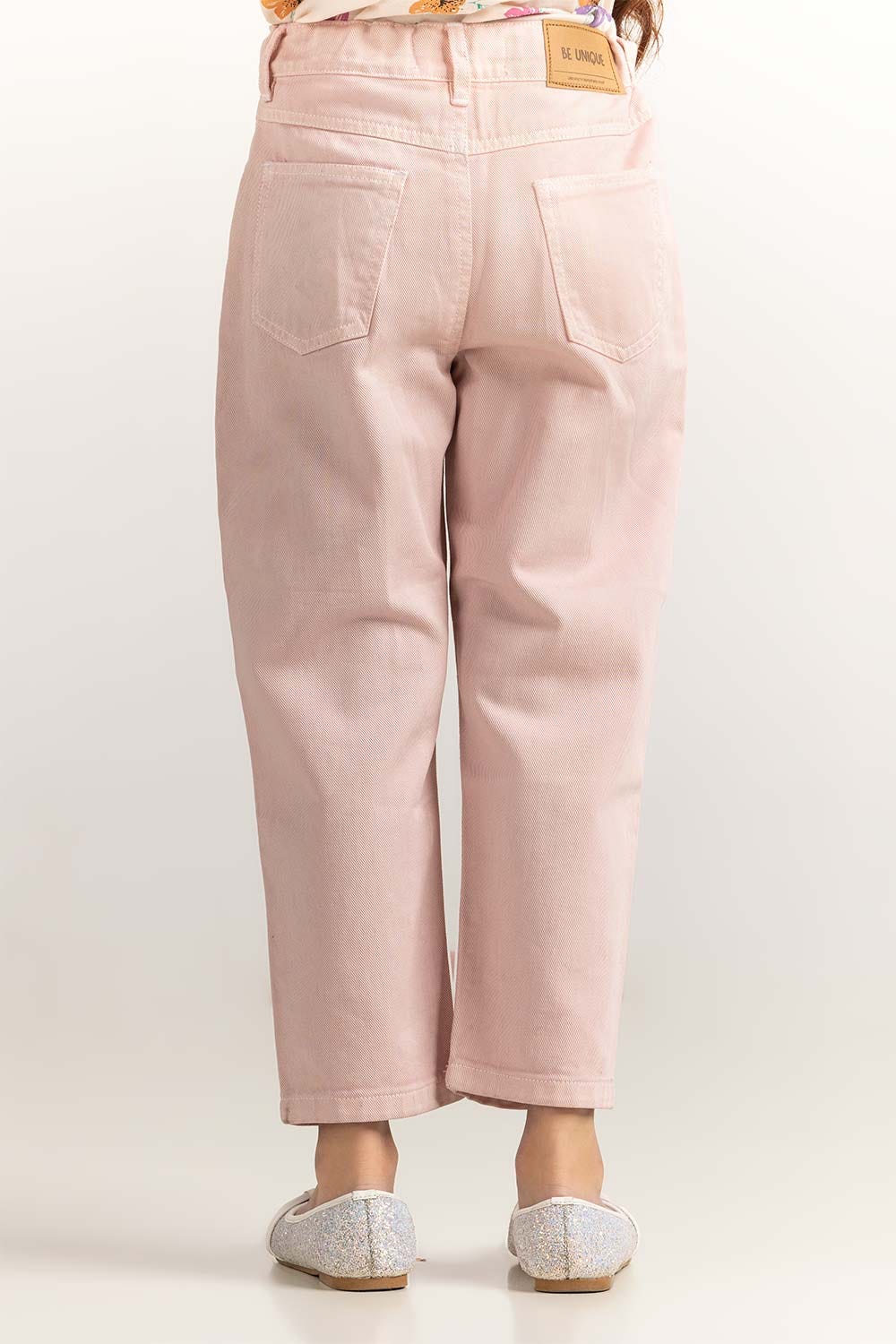Evening Sand Junior Girl Non Denim Basic Trouser - Image 4