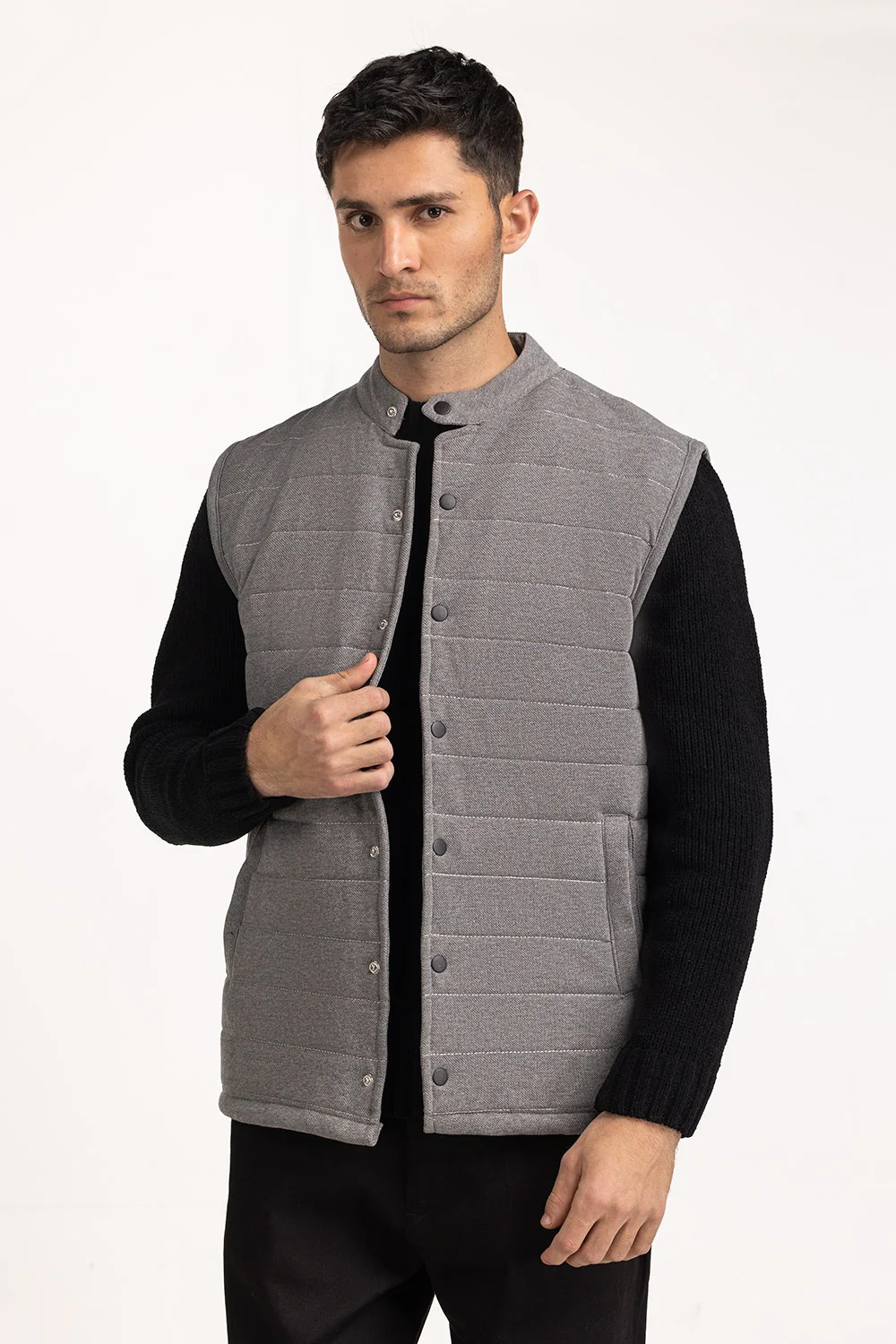 Fashion Knitted Vest - Image 3
