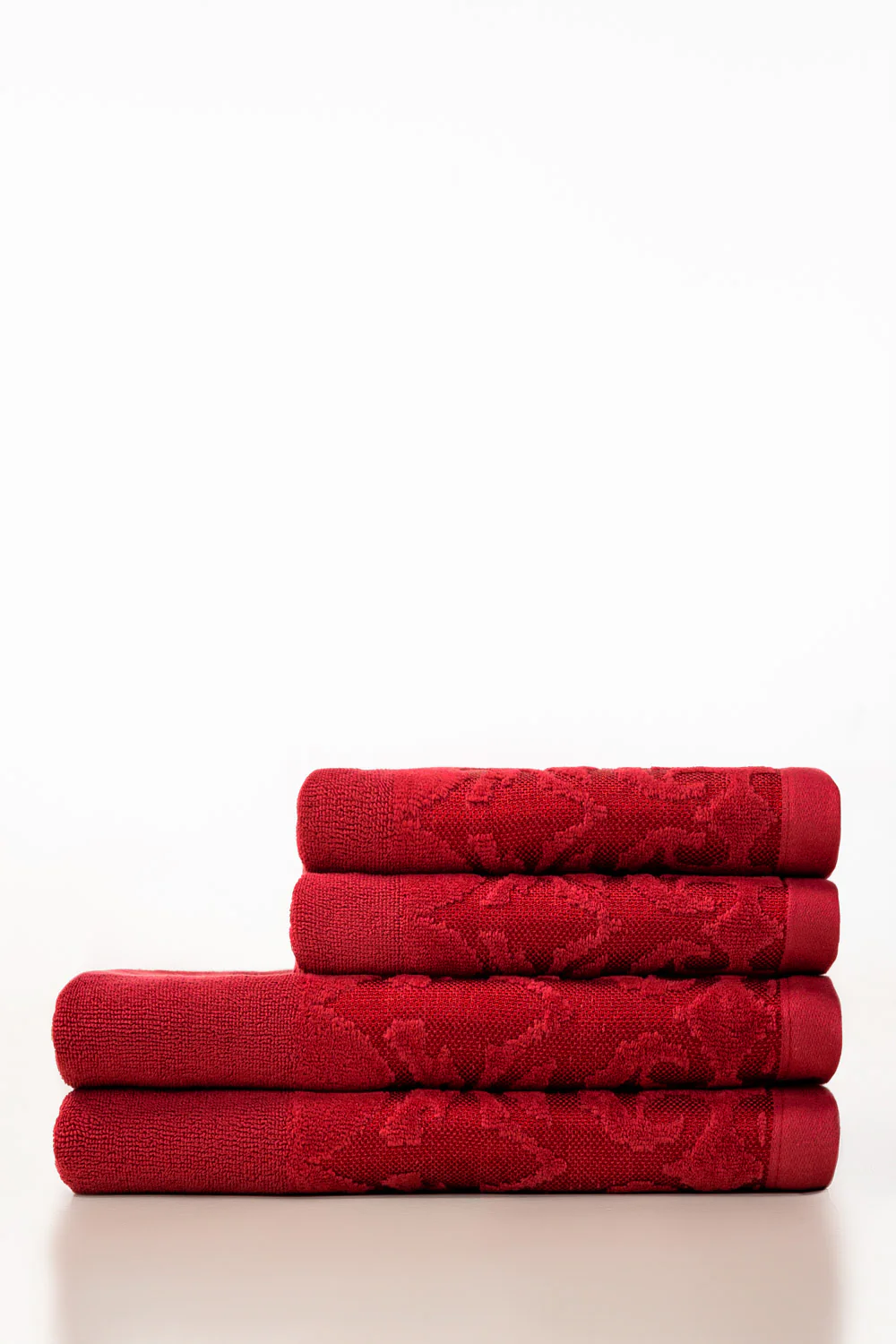 Fire Jacquard 4pcs Towel Set - Image 3