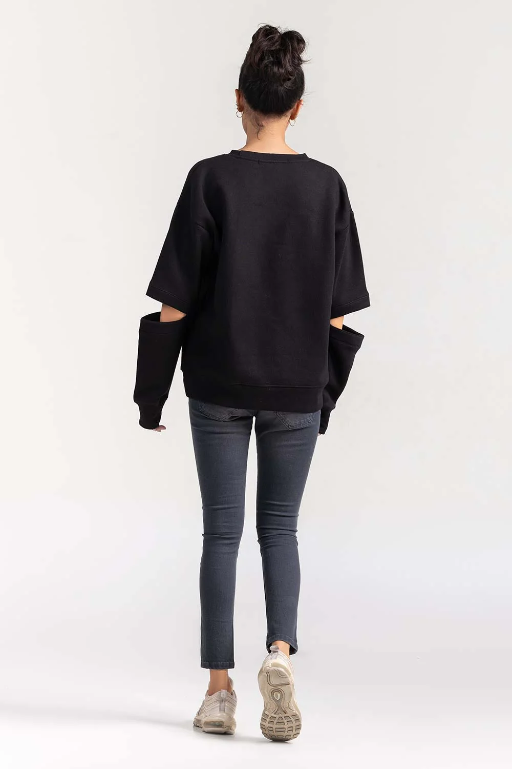 Fleece Sweatshirt With Artwork - Image 3