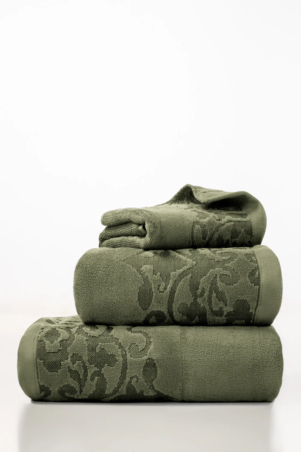Foliage Jacquard Dyed Towel - Image 2