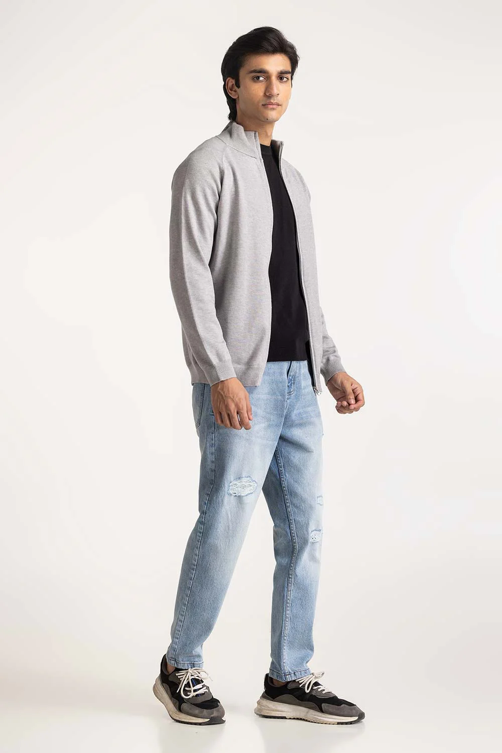 Front Open Sweater - Image 4
