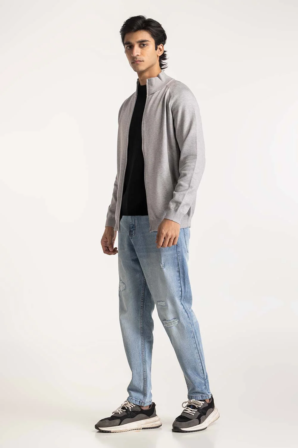 Front Open Sweater - Image 5