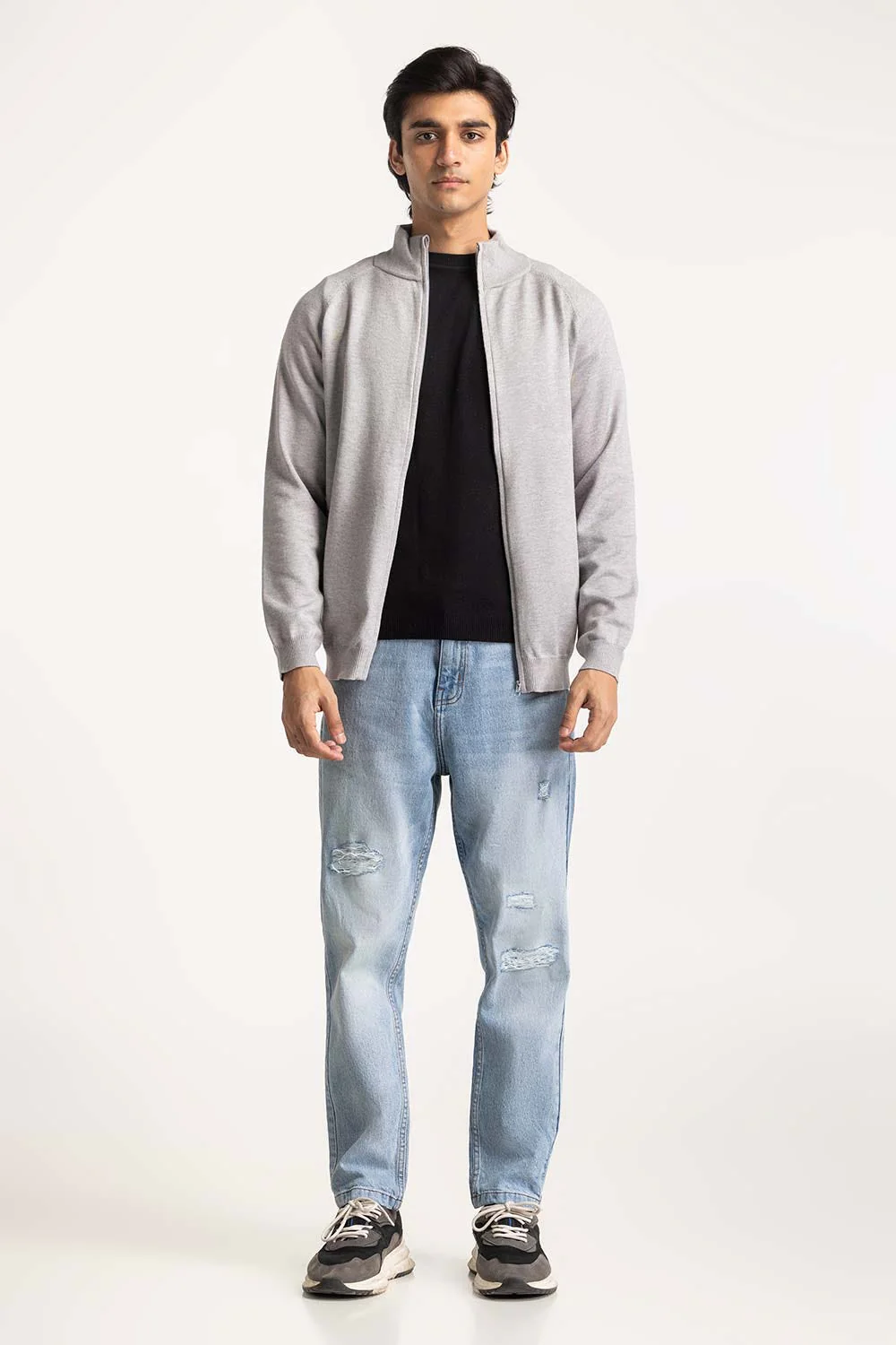 Front Open Sweater - Image 6