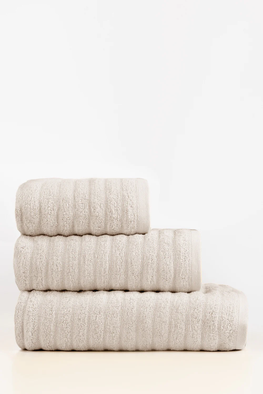 Frost Beige Combed Plain Towel