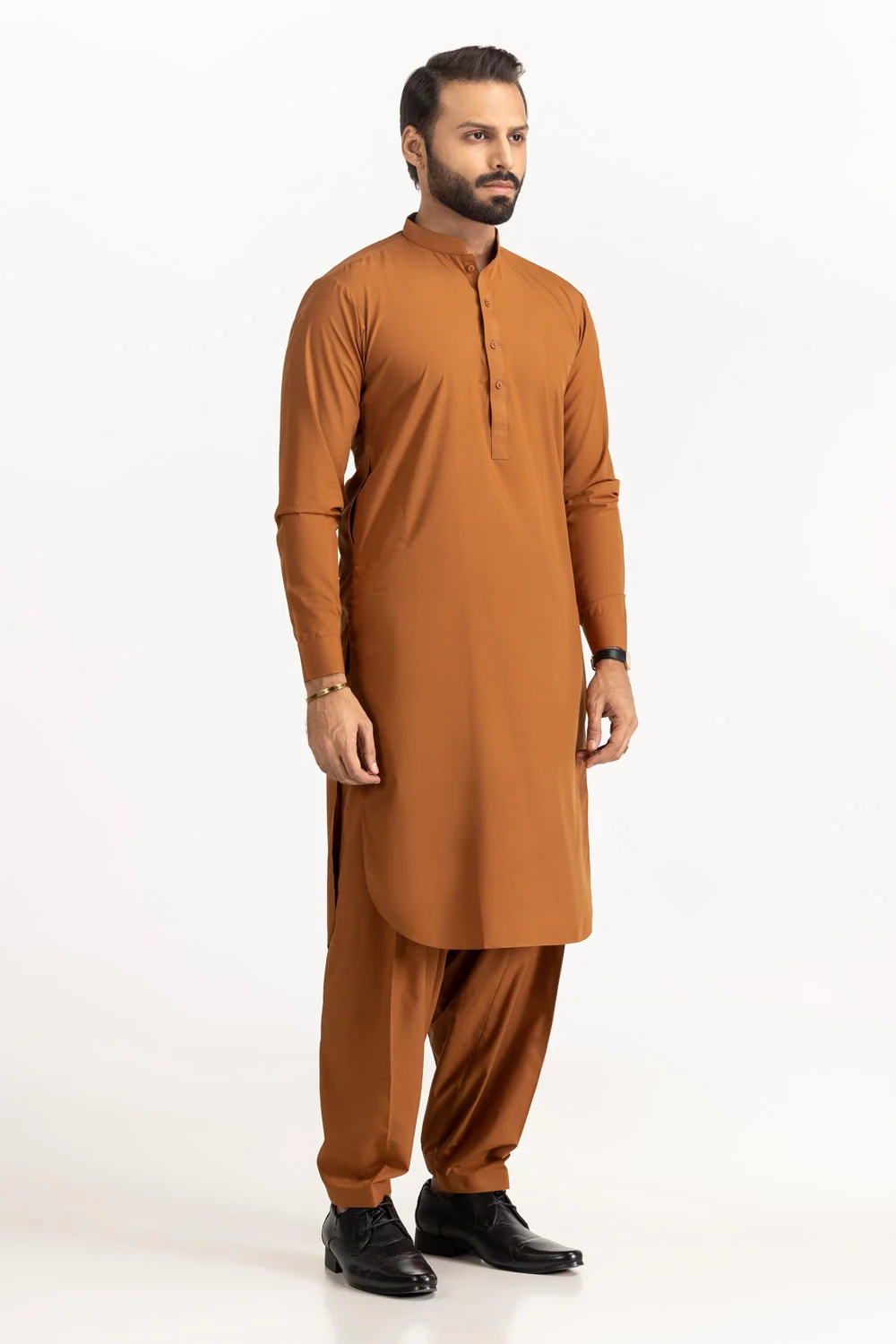 Gini Gold Unstitched Fabric Blended - Image 10