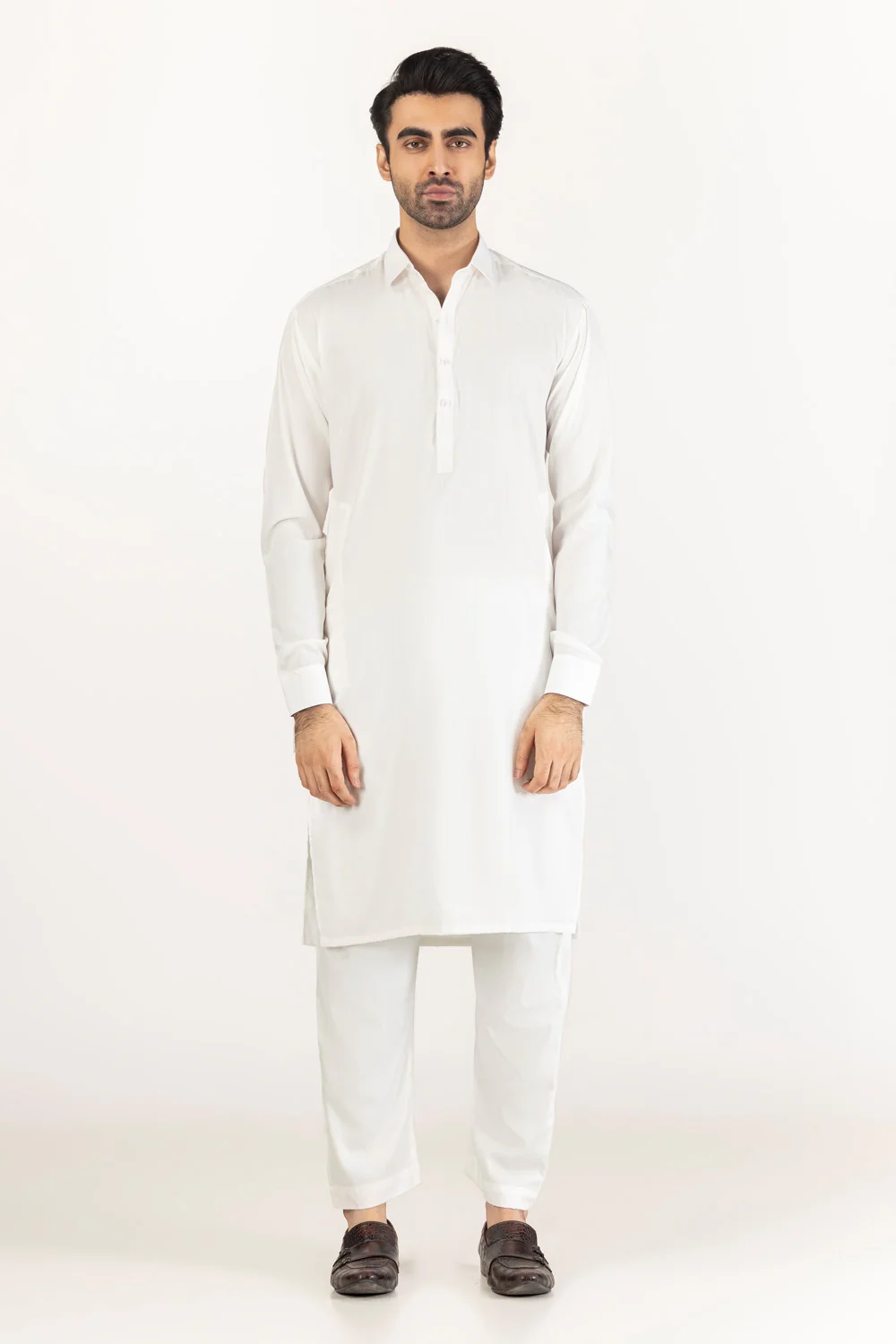 Gini Gold Unstitched Fabric Blended - Image 100