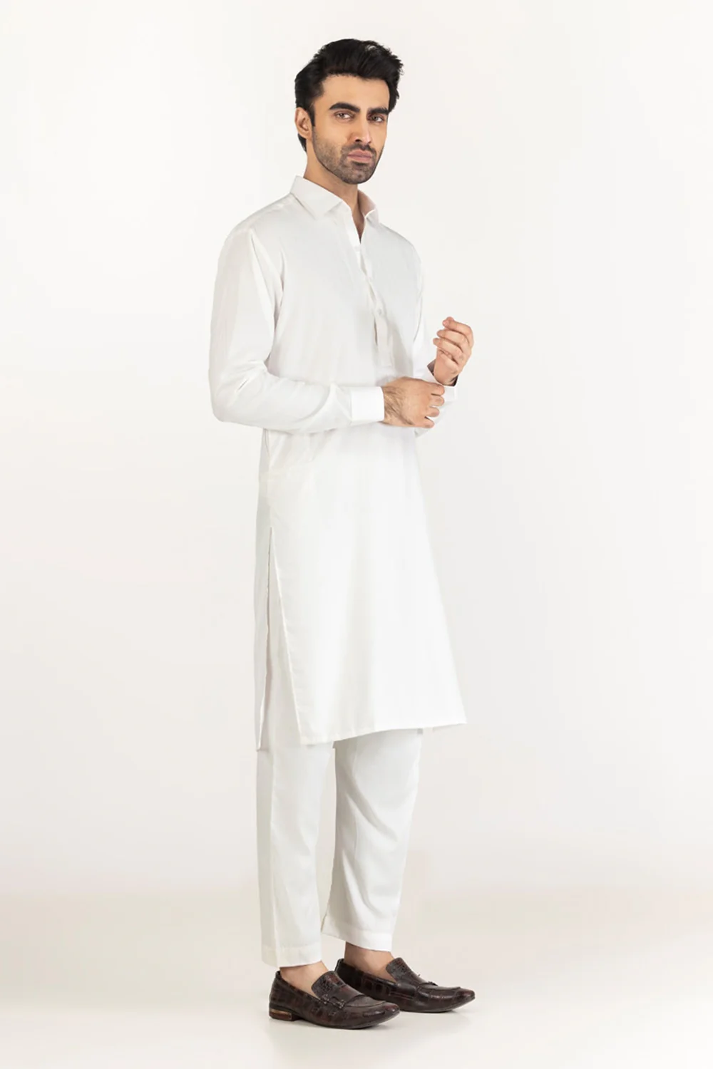 Gini Gold Unstitched Fabric Blended - Image 104