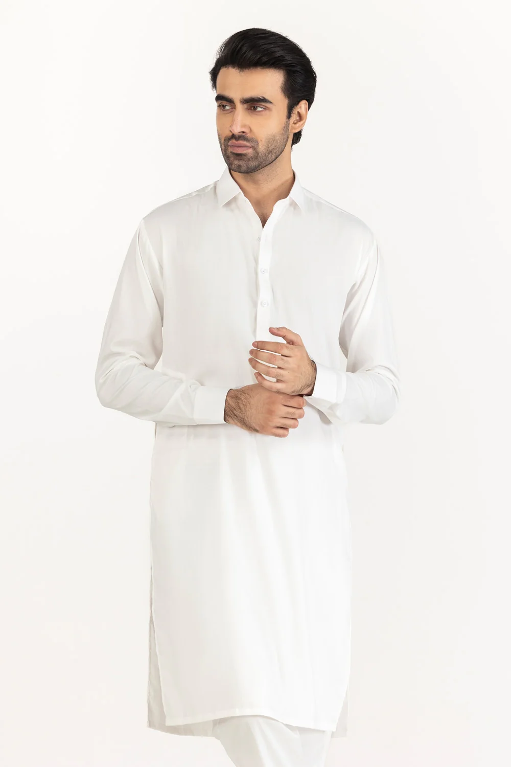 Gini Gold Unstitched Fabric Blended - Image 107