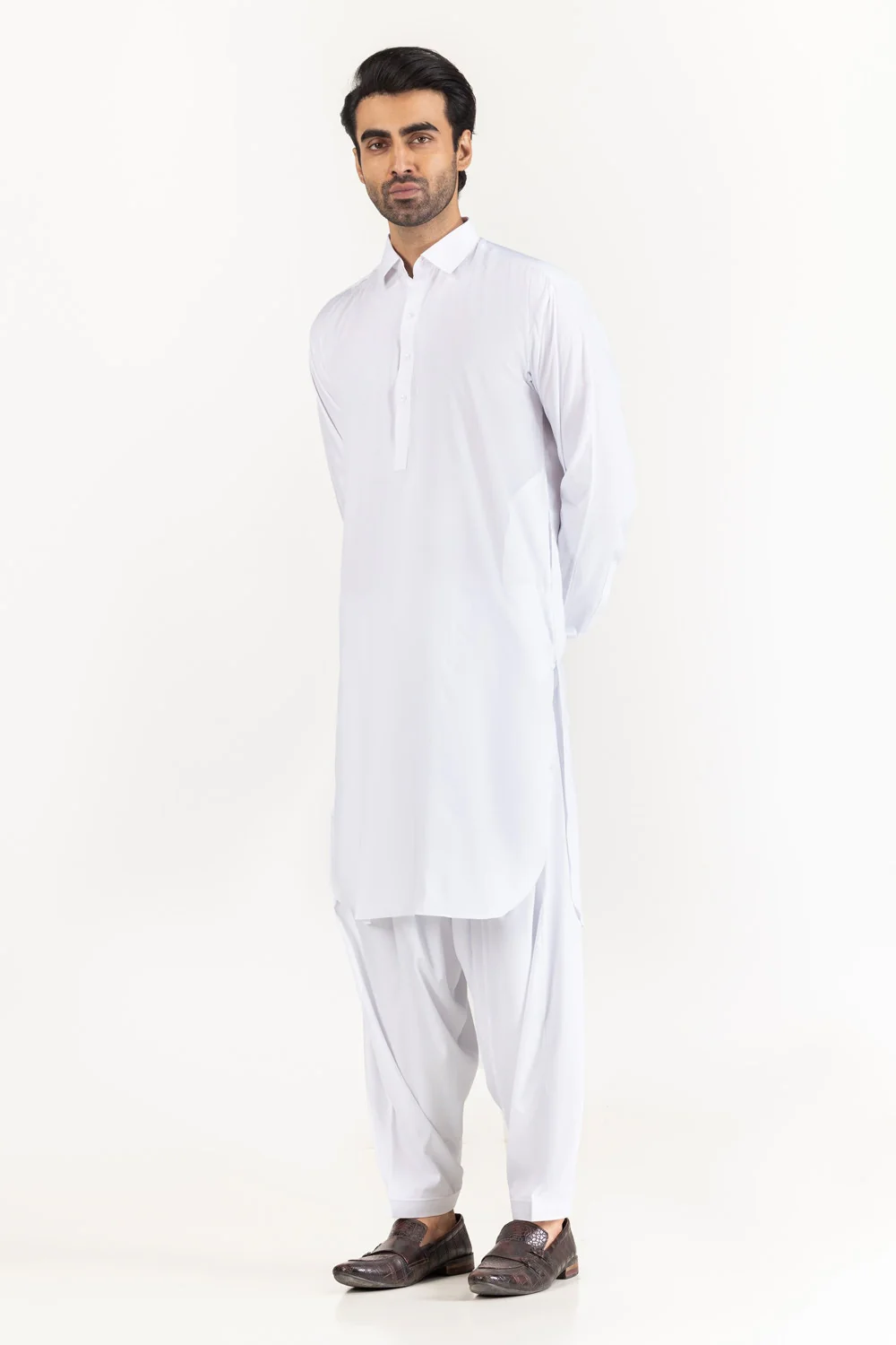 Gini Gold Unstitched Fabric Blended - Image 111