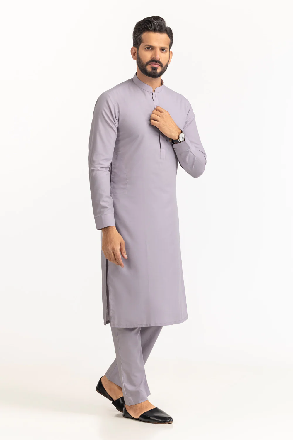 Gini Gold Unstitched Fabric Blended - Image 145