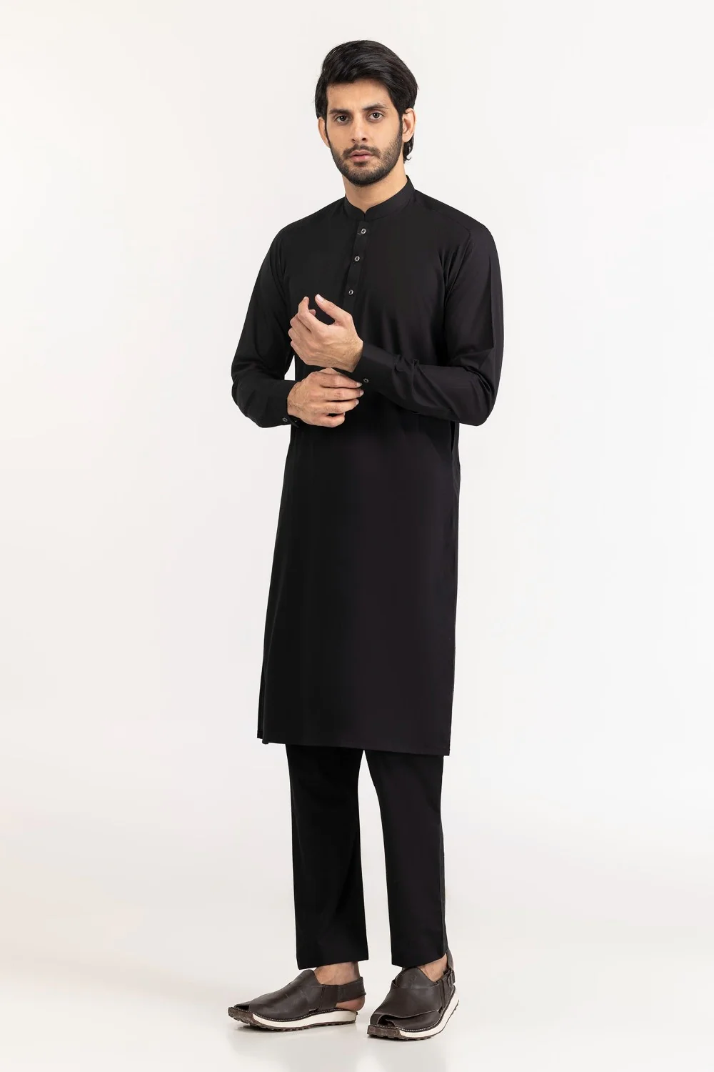 Gini Gold Unstitched Fabric Blended - Image 29