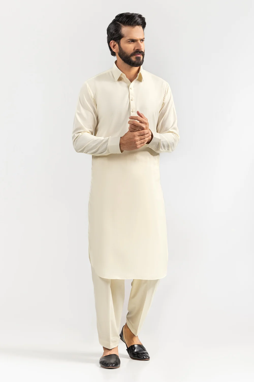 Gini Gold Unstitched Fabric Blended - Image 39