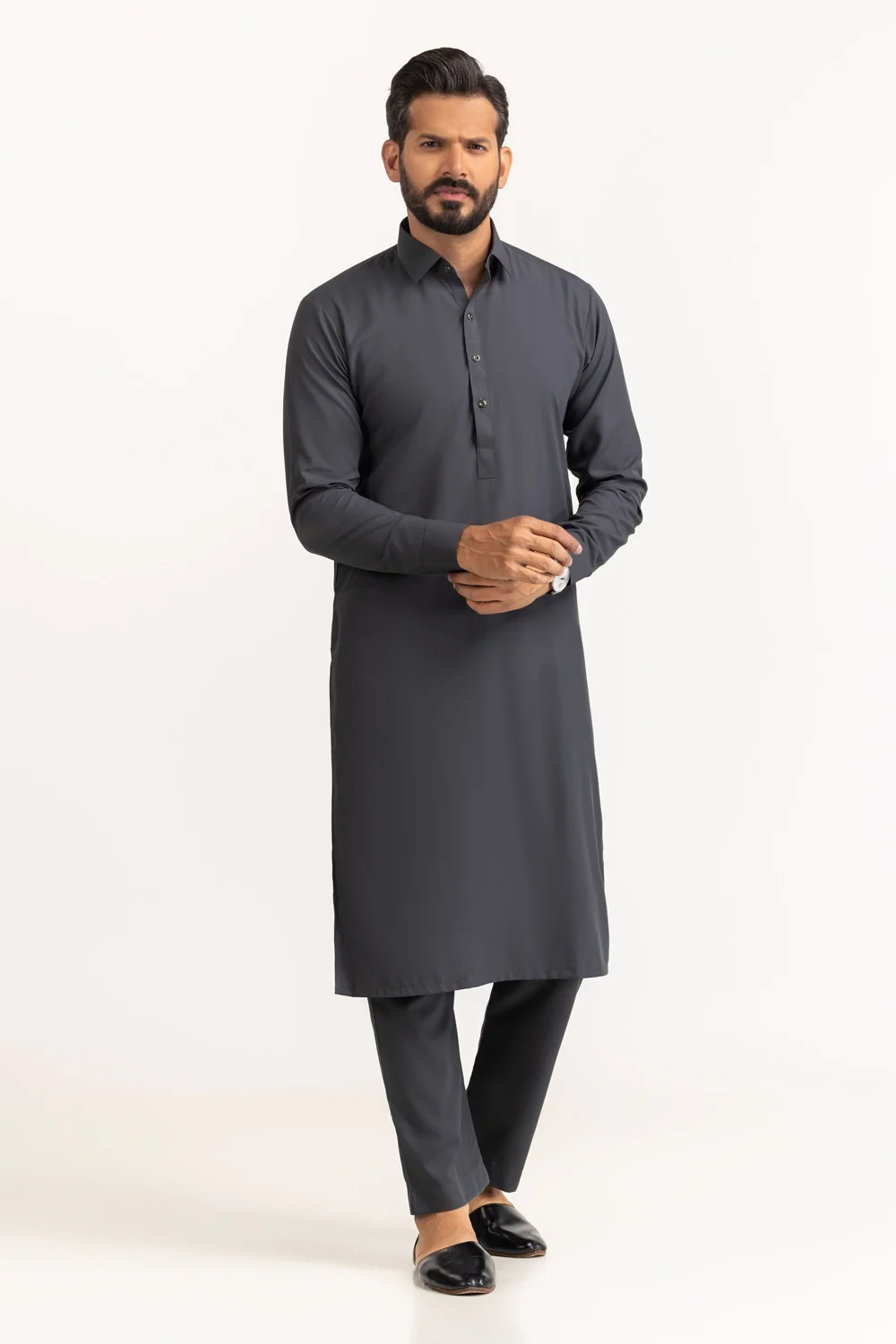 Gini Gold Unstitched Fabric Blended - Image 48