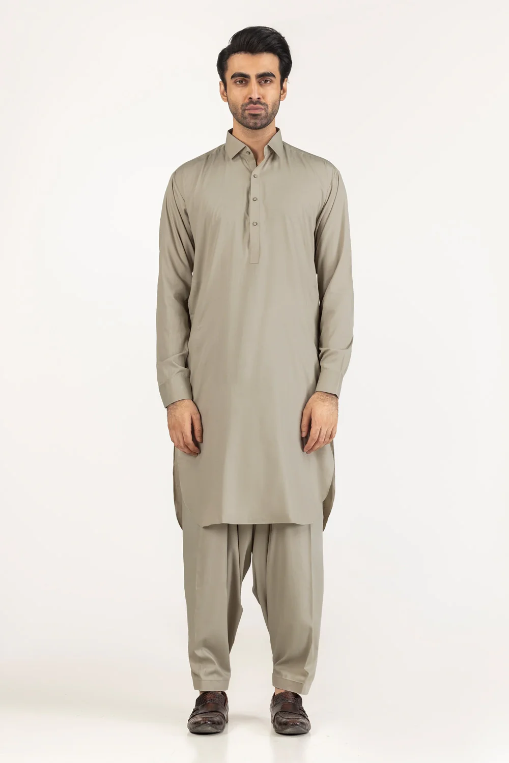 Gini Gold Unstitched Fabric Blended - Image 50