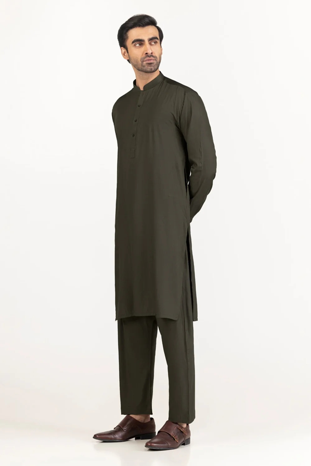 Gini Gold Unstitched Fabric Blended - Image 61