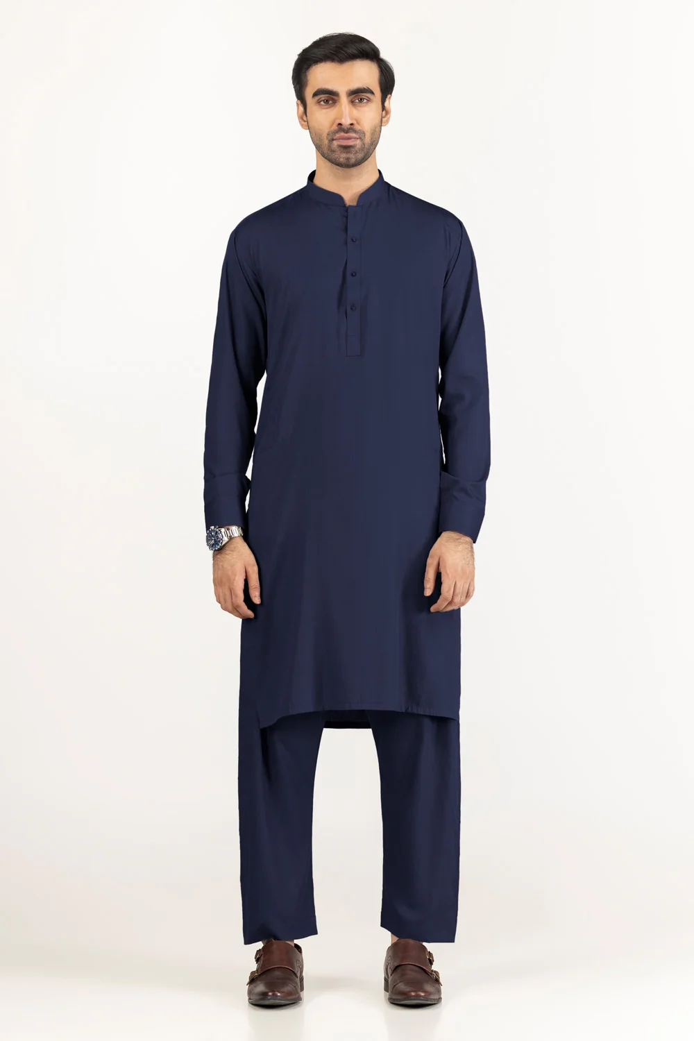 Gini Gold Unstitched Fabric Blended - Image 64