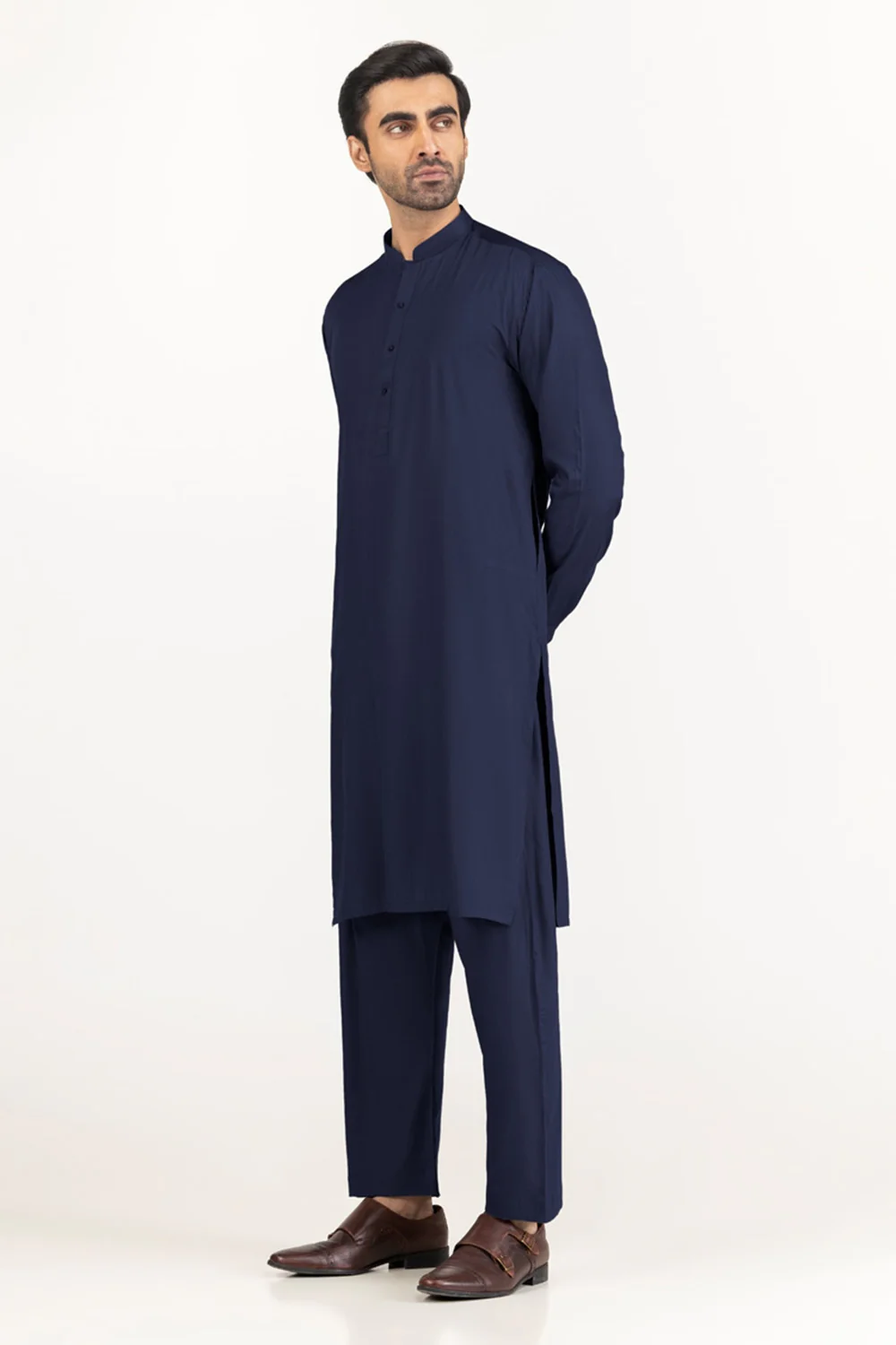 Gini Gold Unstitched Fabric Blended - Image 67