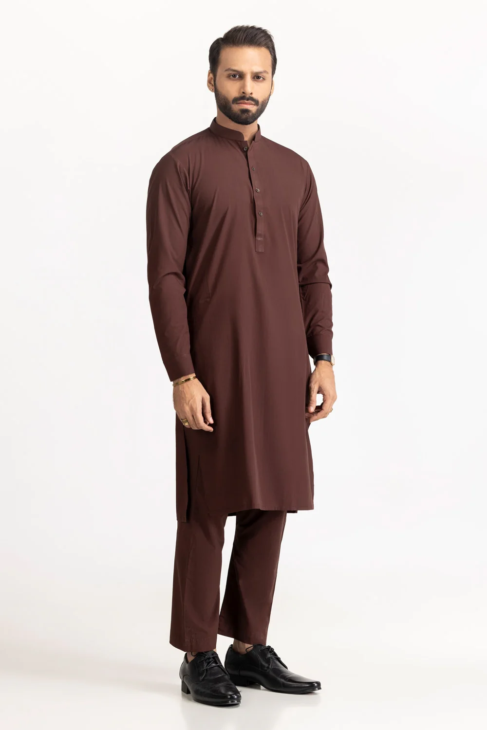 Gini Gold Unstitched Fabric Blended - Image 68