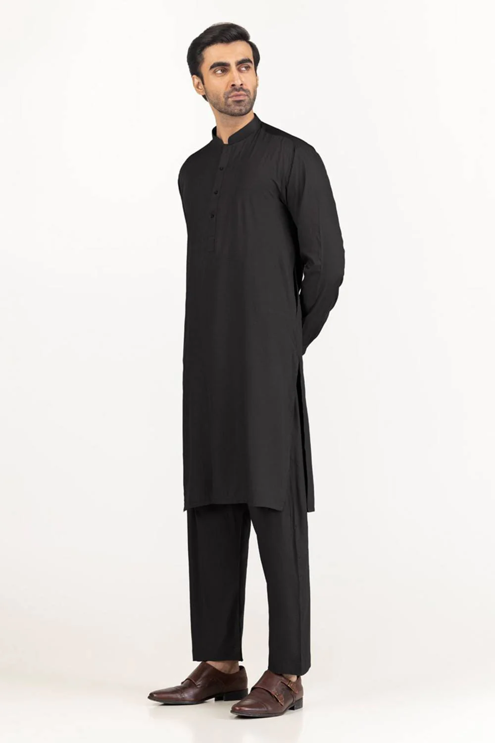 Gini Gold Unstitched Fabric Blended - Image 75
