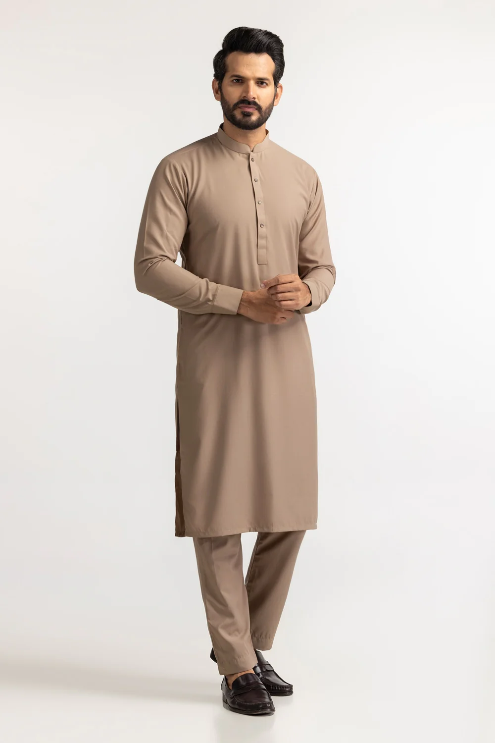 Gini Gold Unstitched Fabric Blended - Image 86