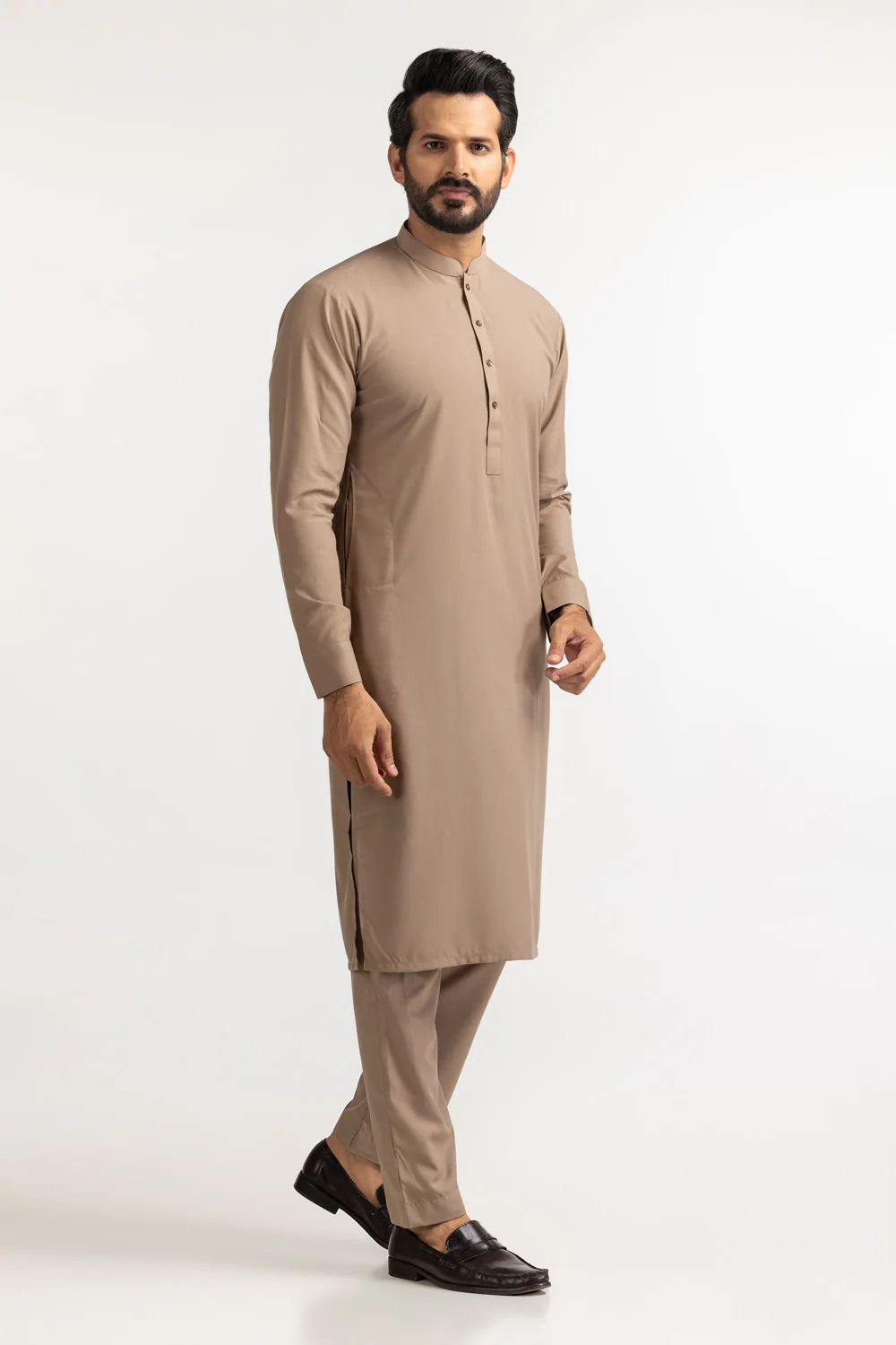 Gini Gold Unstitched Fabric Blended - Image 91