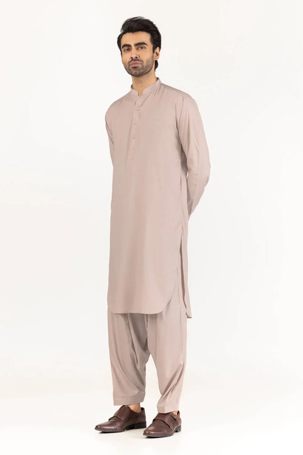 Gini Gold Unstitched Fabric Blended - Image 96