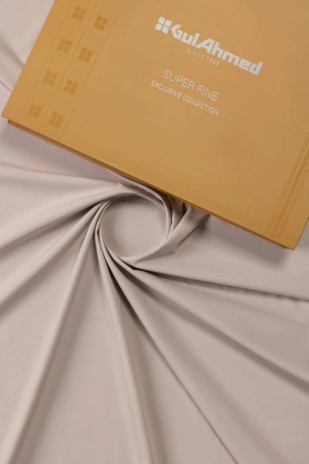 Gini Gold Unstitched Fabric Blended with Gift Box - Image 43