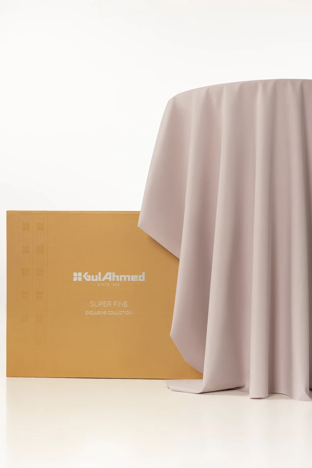 Gini Gold Unstitched Fabric Blended with Gift Box - Image 47