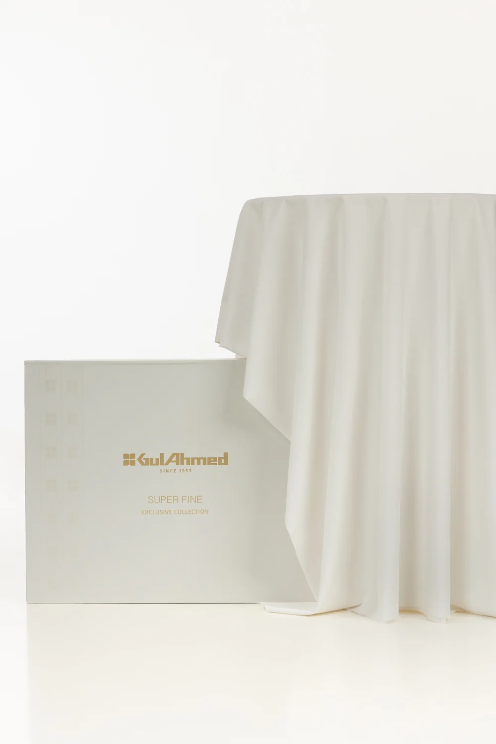 Gini Gold Unstitched Fabric Blended with Gift Box - Image 50