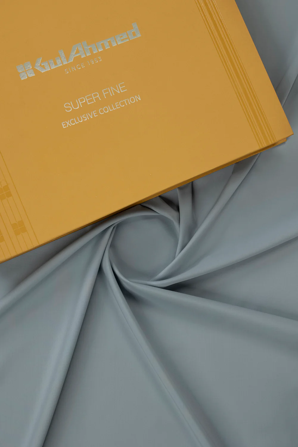 Gini Gold Unstitched Fabric Blended with Gift Box - Image 66