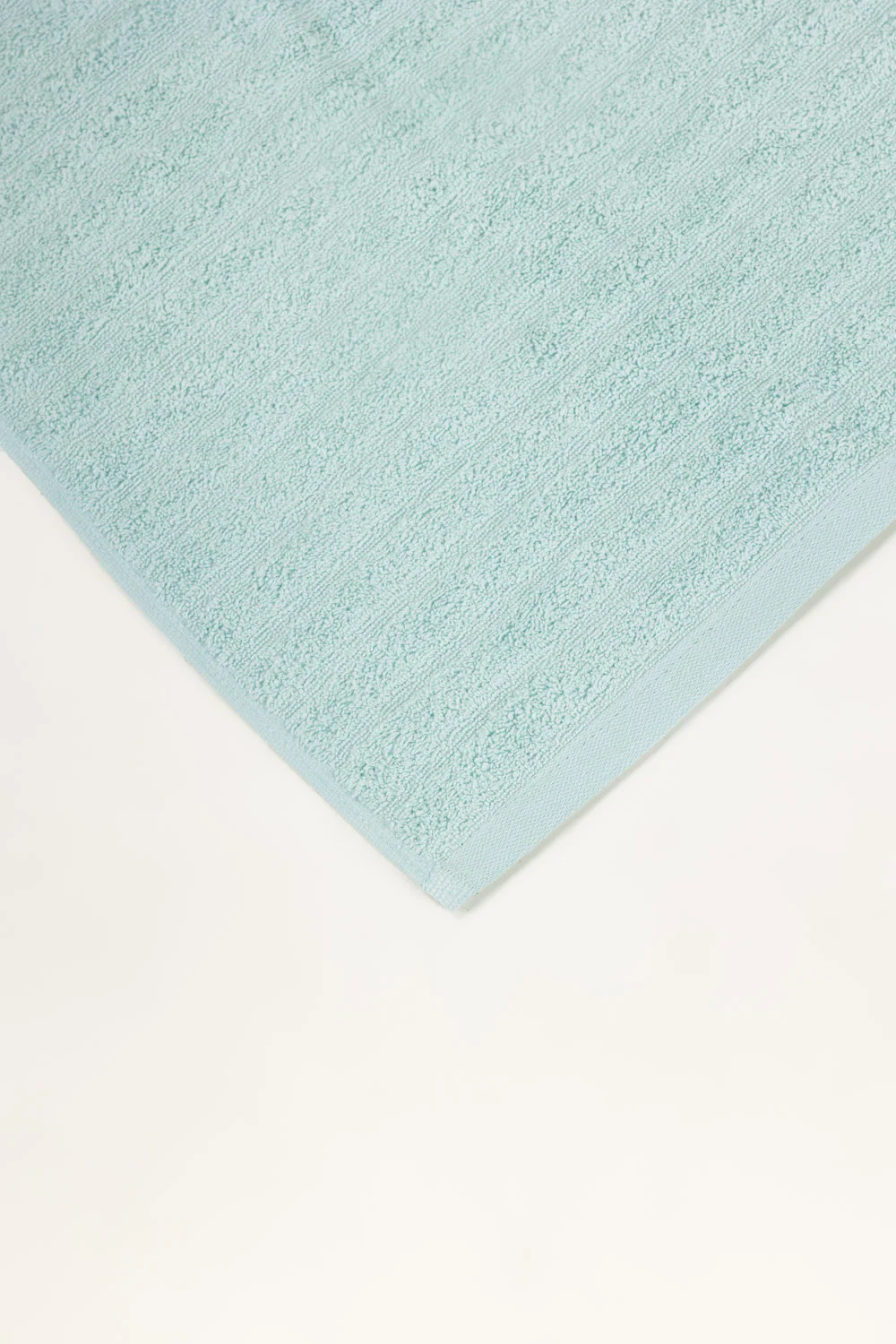 Glass Blue Combed Plain Towel - Image 4