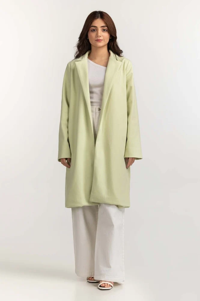 Green Basic Jacket