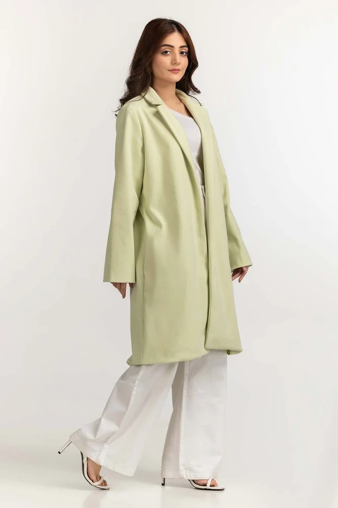 Green Basic Jacket - Image 3
