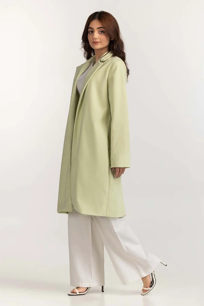 Green Basic Jacket - Image 4