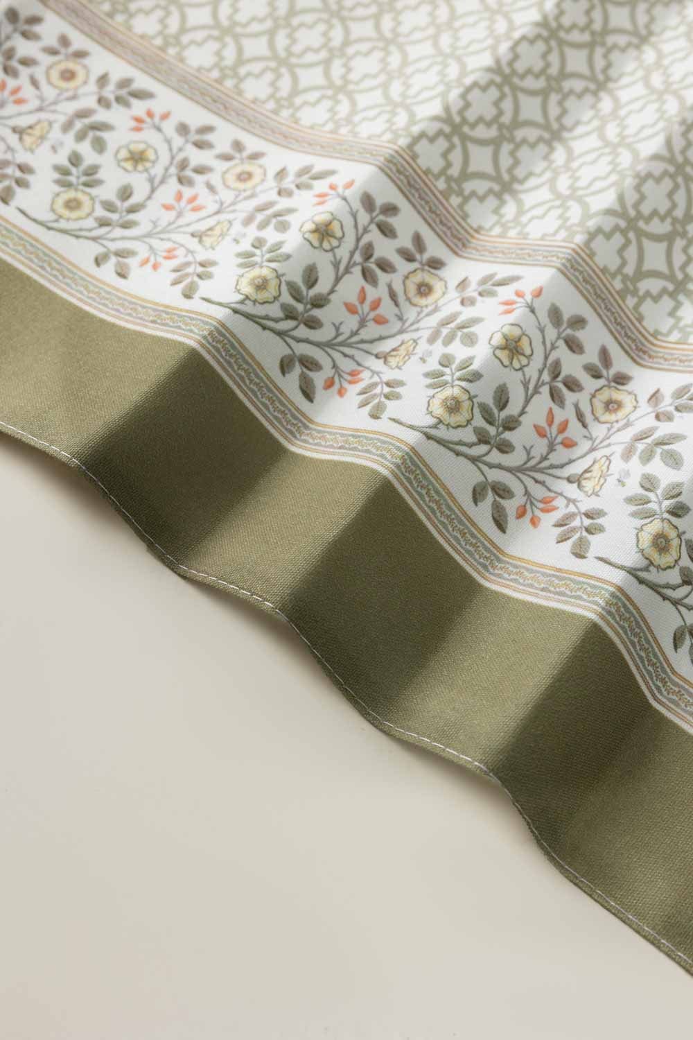 Green Flora 4pcs Digital Placemat - Image 3