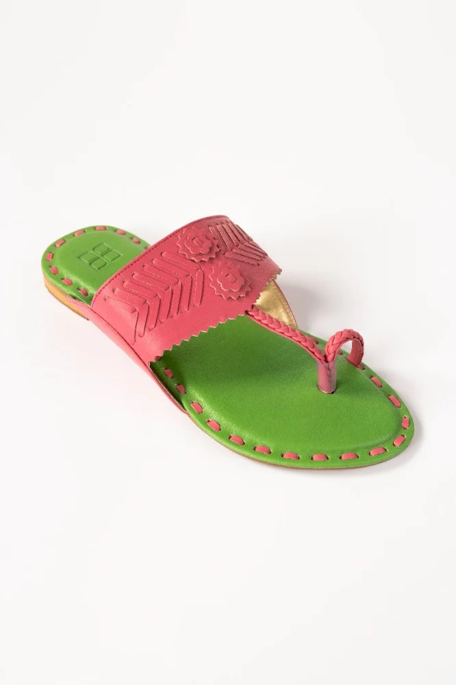 Green kolhapuri - Image 4