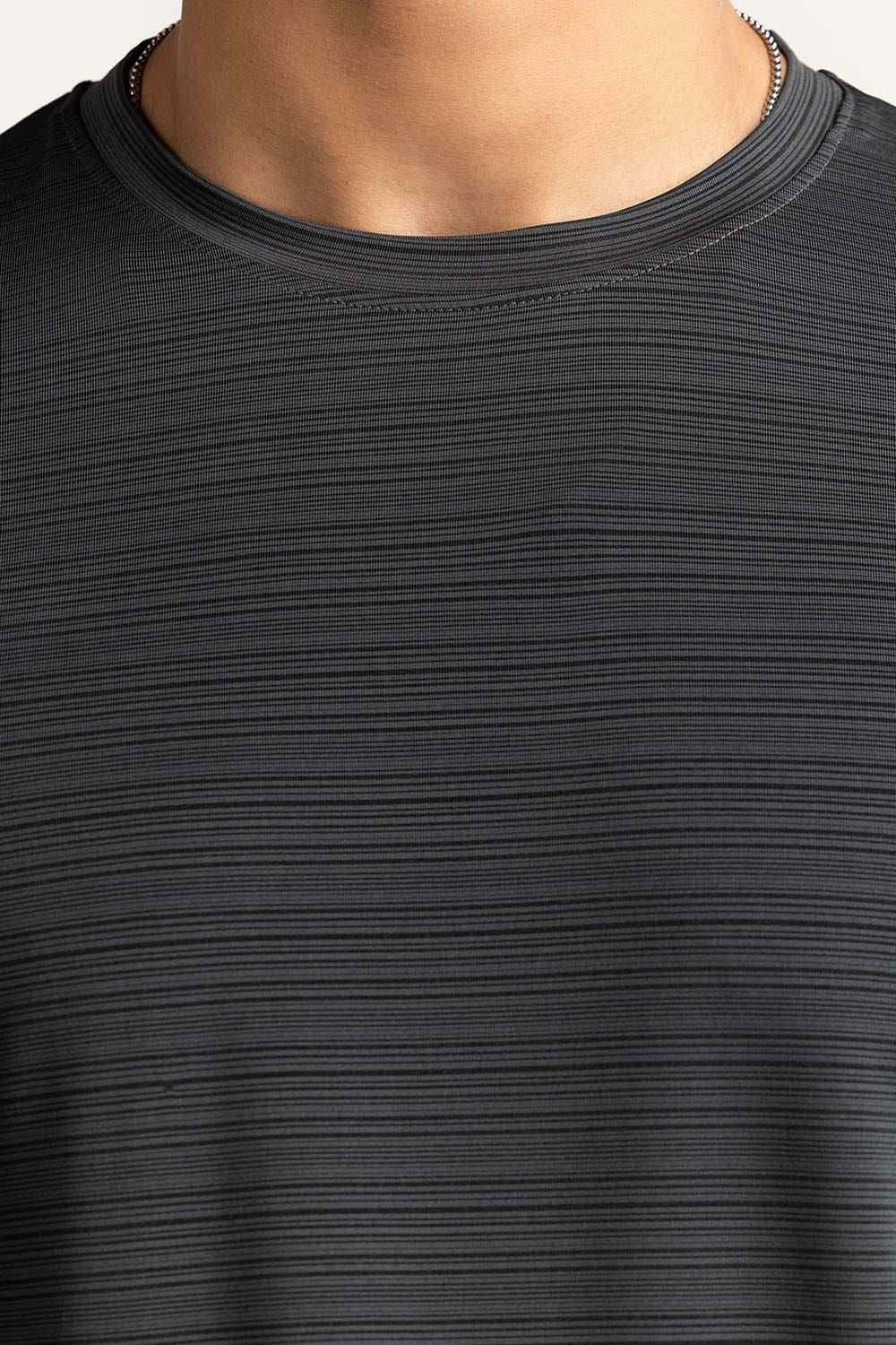 Green Textured Tee - Image 4