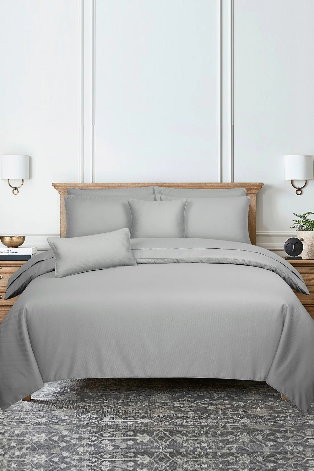 Grey Cube T-225 Quilt Cover Set - Image 4