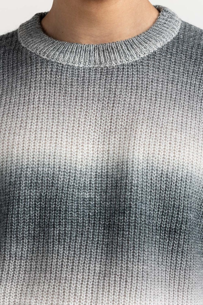 Grey Fashion Sweater - Image 6