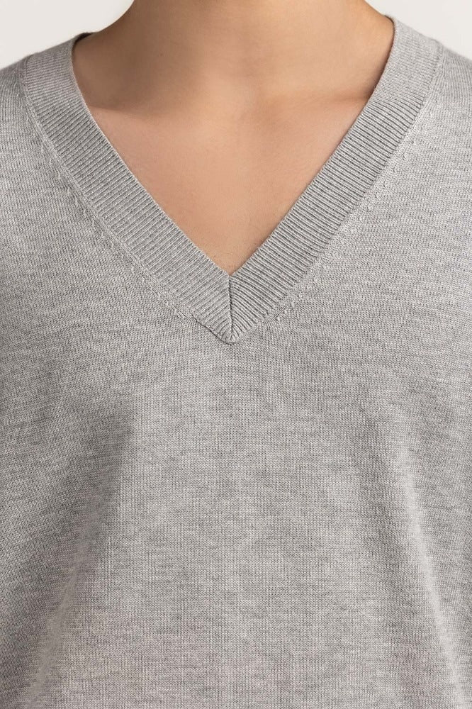 Grey Fashion Sweater - Image 6